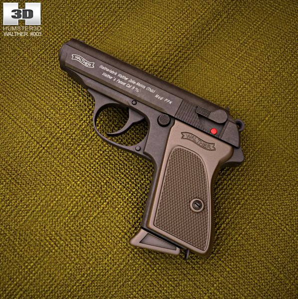 Walther PPK3d model
