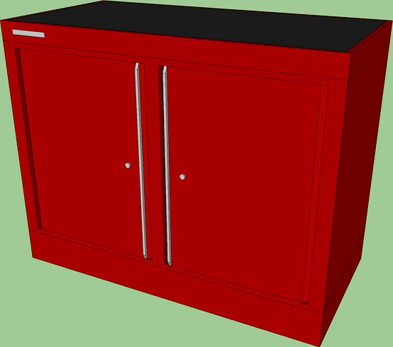 BF-125 - Tool Storage Cabinet w/ 2 Doors
