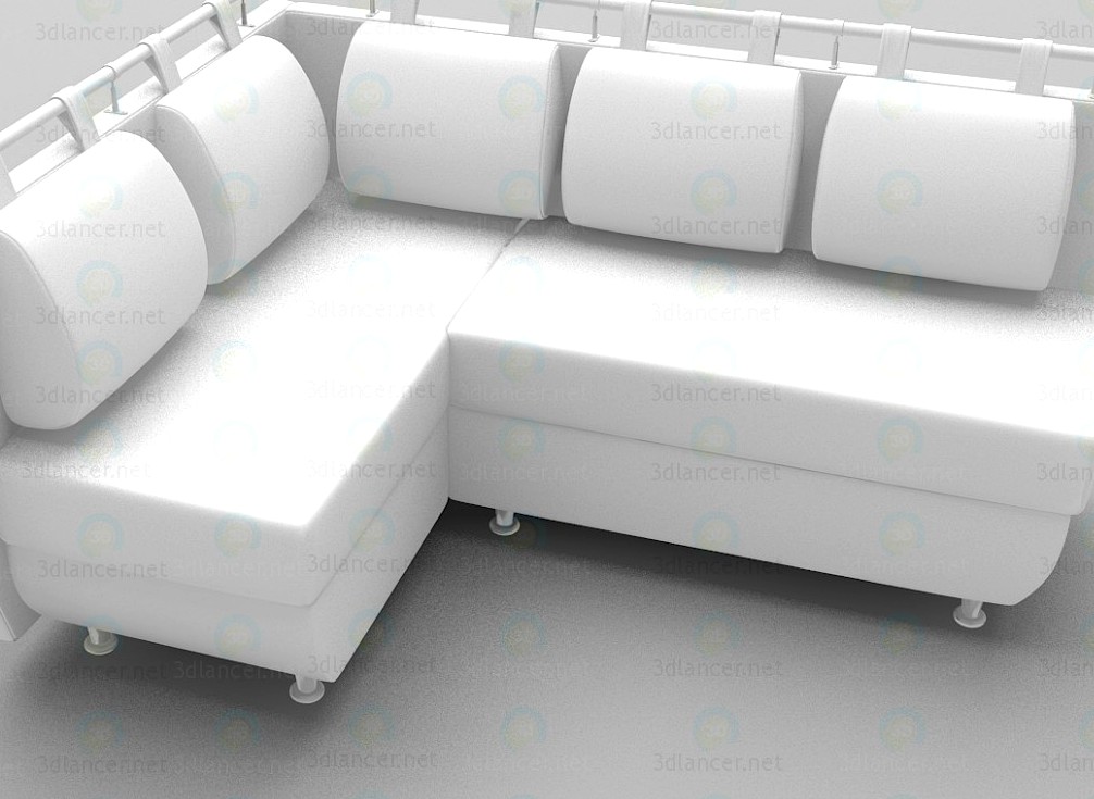 3D Model Corner sofa Julia