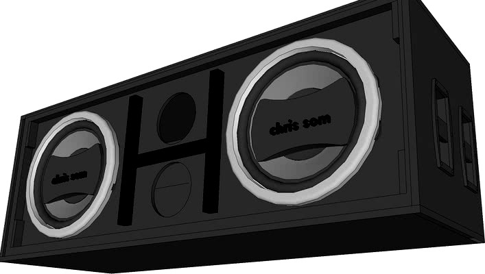 caixa line array chrissom