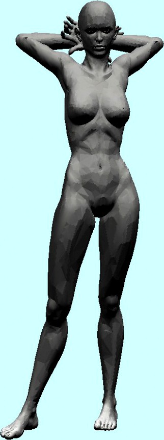 3D Model Woman-3