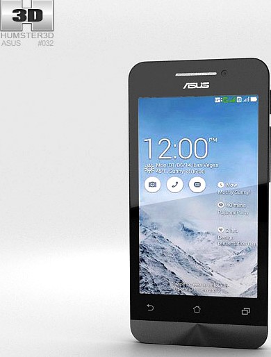 3D model of Asus Zenfone 4 Pearl White