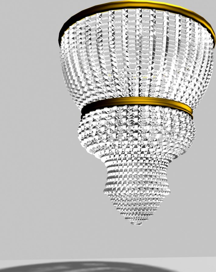 Chandelier 013d model