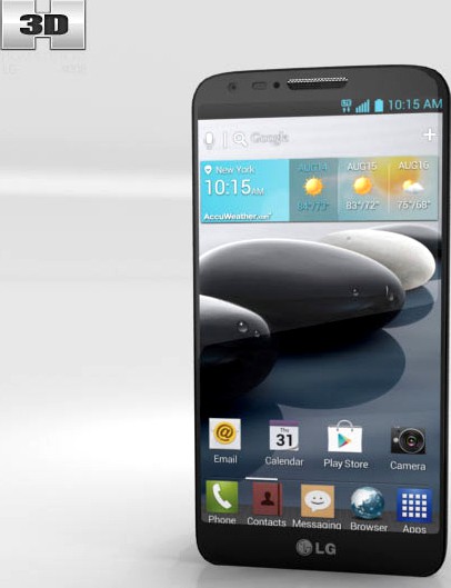 3D model of LG G2