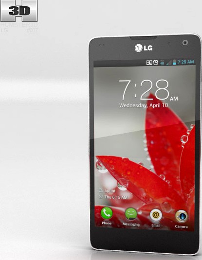 3D model of LG Optimus G