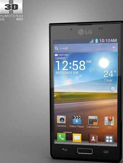 3D model of LG Optimus L7