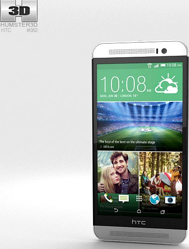 3D model of HTC One (E8) White