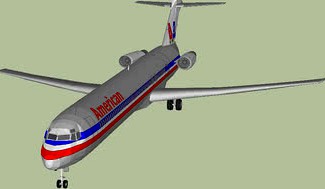American Airlines MD-80