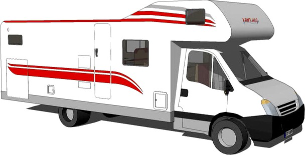 Projekt samochodu kempingowego KAMP-ADS 826