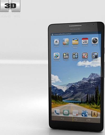 3D model of Huawei Ascend Mate