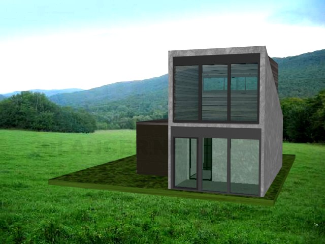 3D Model House Minimal