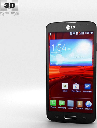 3D model of LG Volt Black