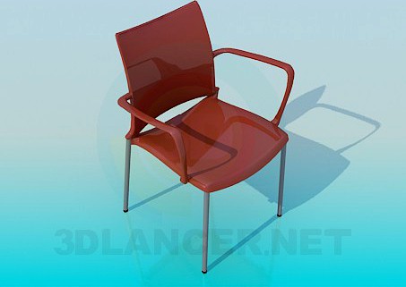 3D Model Chair with smooth surface