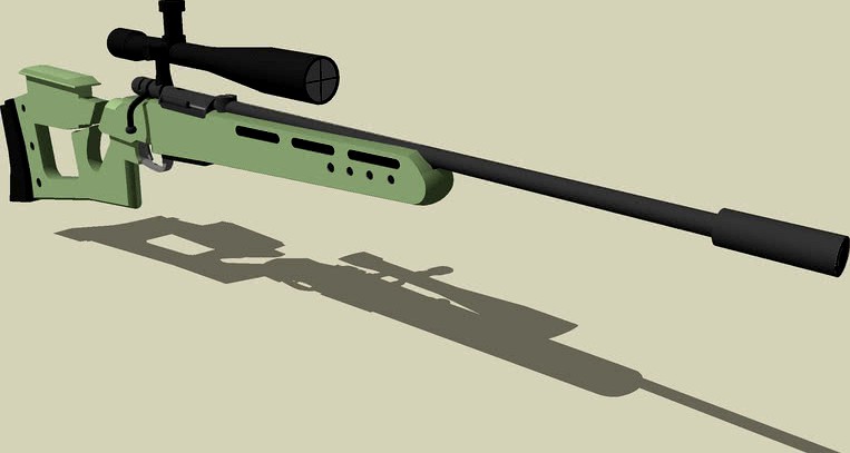 Gol-sniper Magnum rifle