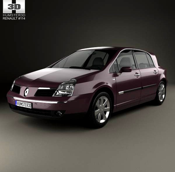 3D model of Renault Vel Satis 2005