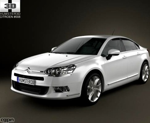 Citroen C5 Saloon 20113d model