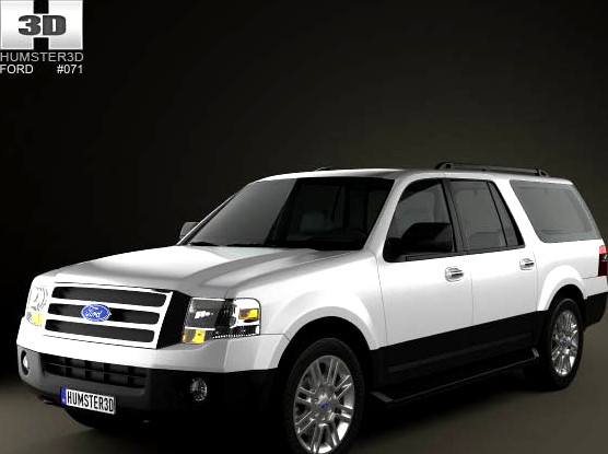 3D model of Ford Expedition 2012