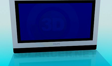 3D Model LCD Philips