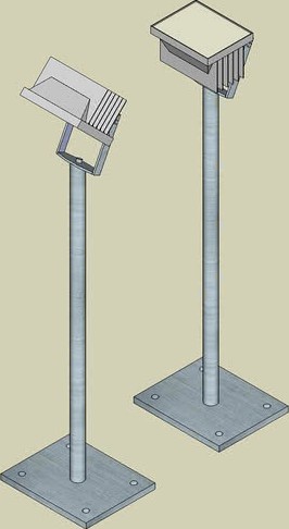 A80 10 3 10 light 100 with base