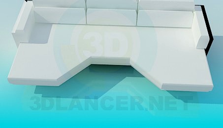 3D Model Eccentric couch