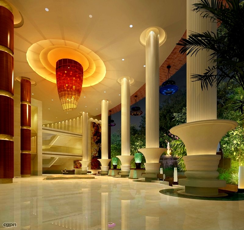 Lobby 1763d model