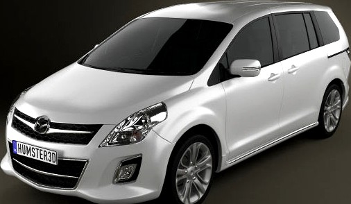 3D model of Mazda 8 MPV 2010