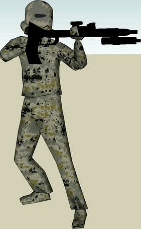 USNR Soldier