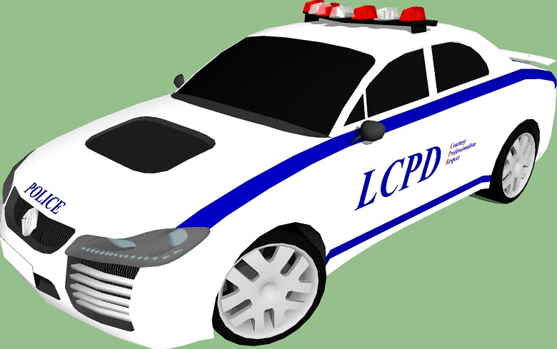 GTA IV LCPD (Fictional) Police Interceptor