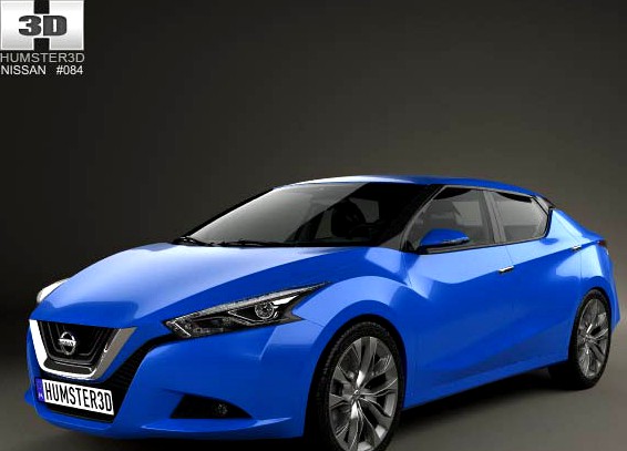 3D model of Nissan Lannia 2014