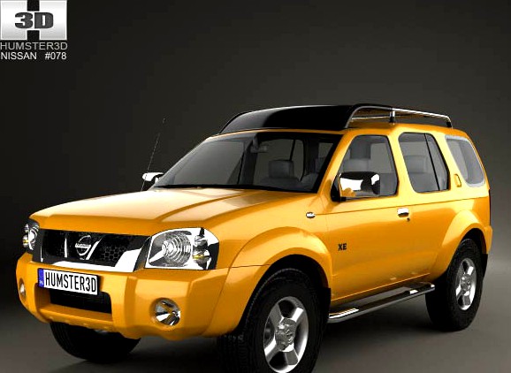 3D model of Nissan Paladin 2003