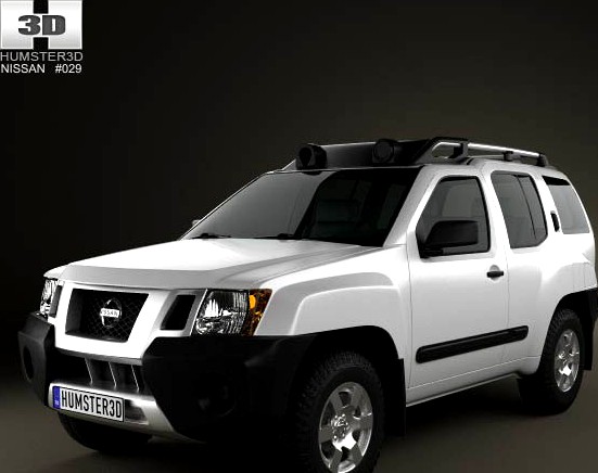 3D model of Nissan Xterra 2012