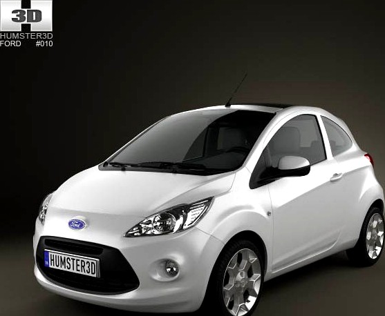 3D model of Ford Ka 2009