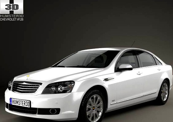 3D model of Chevrolet Caprice 2006