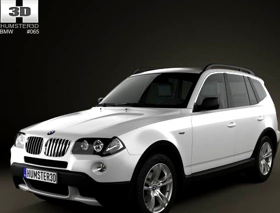 3D model of BMW X3 (E83) 2003