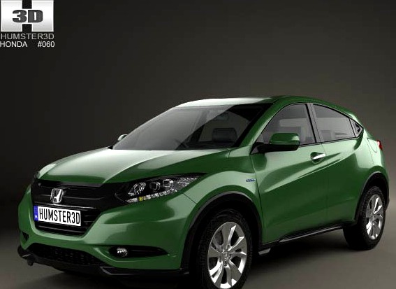 3D model of Honda Vezel (HR-V) 2014