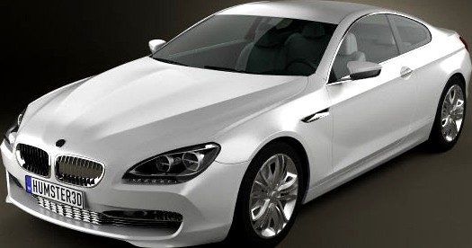 3D model of BMW 6 Series F12/F13 Coupe