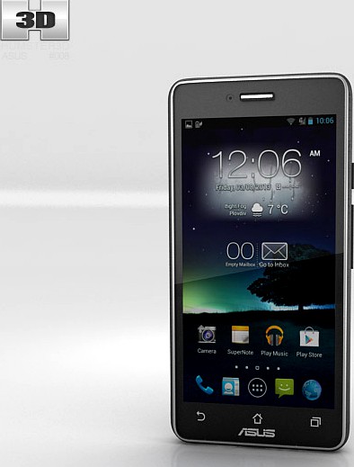 3D model of Asus PadFone Infinity