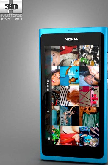 3D model of Nokia N9