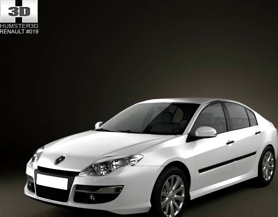 3D model of Renault Laguna 2011