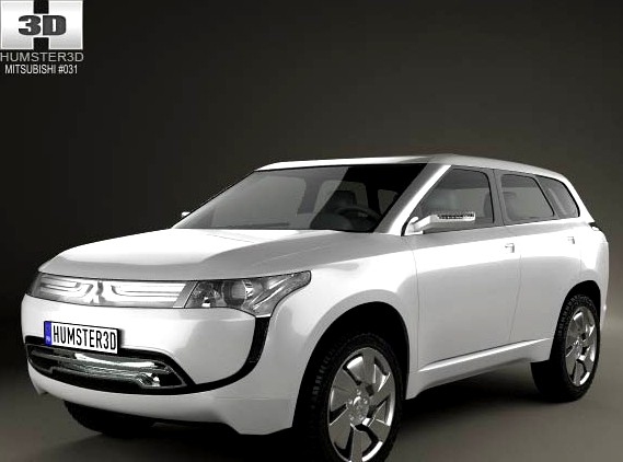 3D model of Mitsubishi PX-MiEV 2009