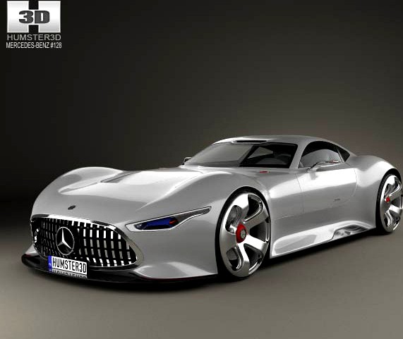 3D model of Mercedes-Benz AMG Vision Gran Turismo 2013