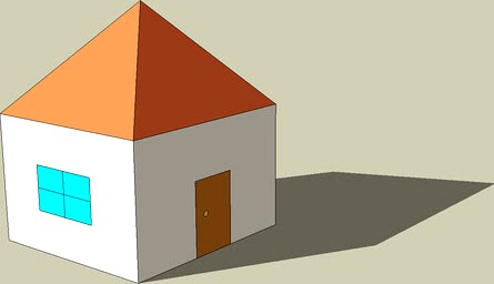 HOUSE WITH SHADOW