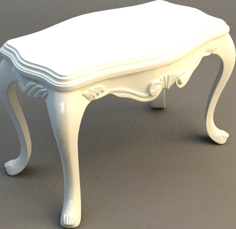 Small End Table3d model