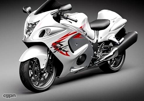 Suzuki Hayabusa 20093d model