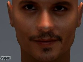 Johnny Depp3d model