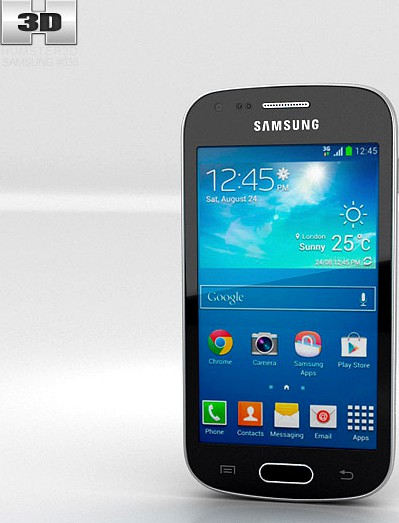 3D model of Samsung Galaxy Trend Plus