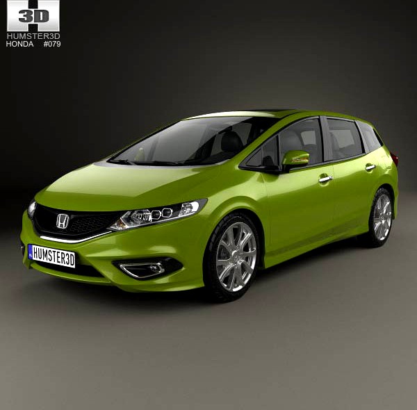 3D model of Honda Jade 2014