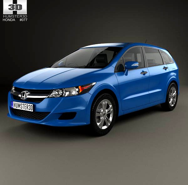 3D model of Honda Stream 2009