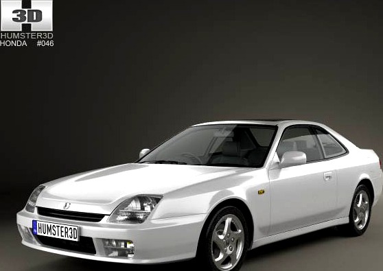 3D model of Honda Prelude (BB5) 1997