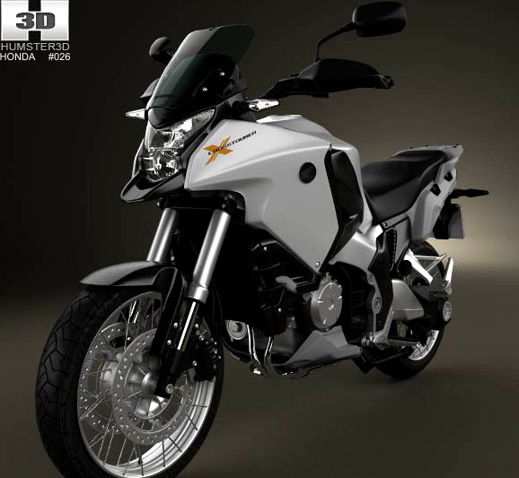 3D model of Honda VFR1200X 2012